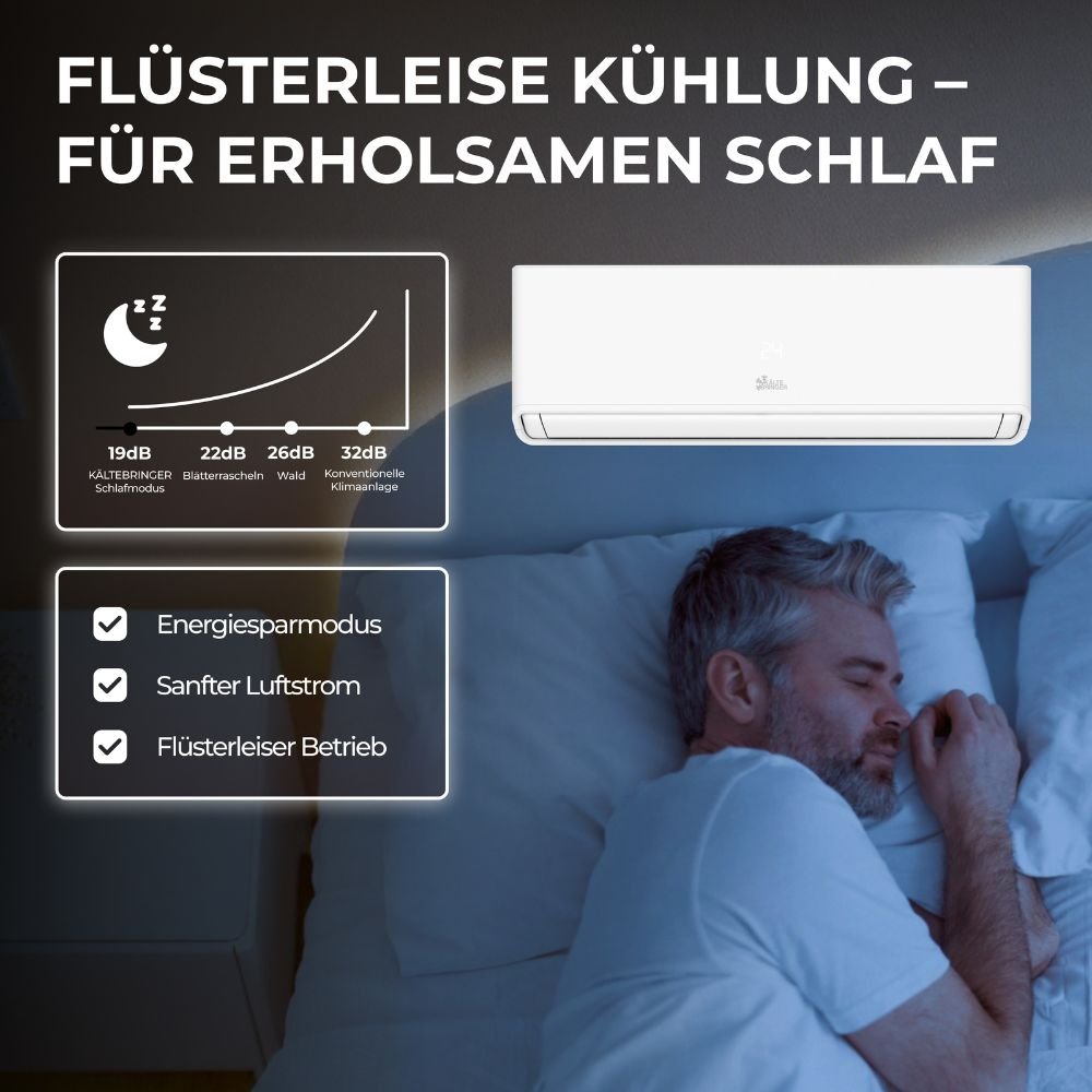Kältebringer KBO12-R290 Split Klimaanlage 12.000 BTU Komplettset