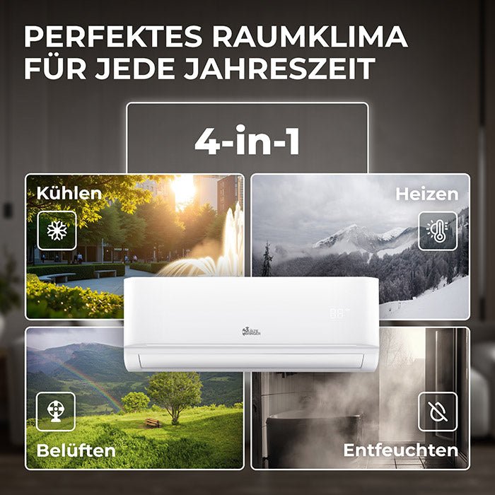 Kältebringer KB53-QC Split Klimaanlage 18.000 BTU Komplettset