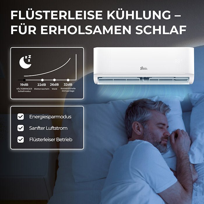 Kältebringer KBMD53-DUO Multisplit Klimaanlage 18.000 BTU 2 Innengeräte