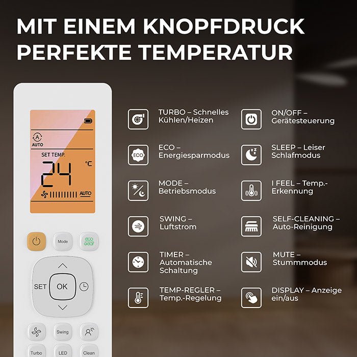 Kältebringer KBMD53-DUO Multisplit Klimaanlage 18.000 BTU 2 Innengeräte