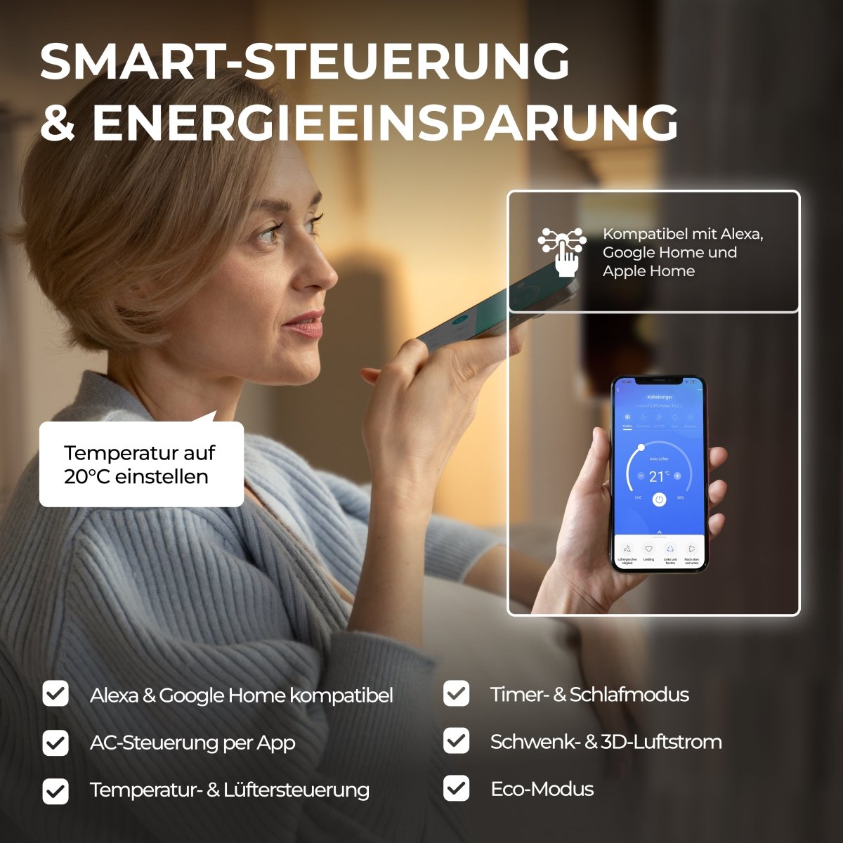 Kältebringer KB53 Split Klimaanlage 18.000 BTU Komplettset