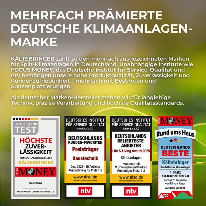 Kältebringer KBMD79-TRIO Multisplit Klimaanlage 27.000 BTU Komplettset