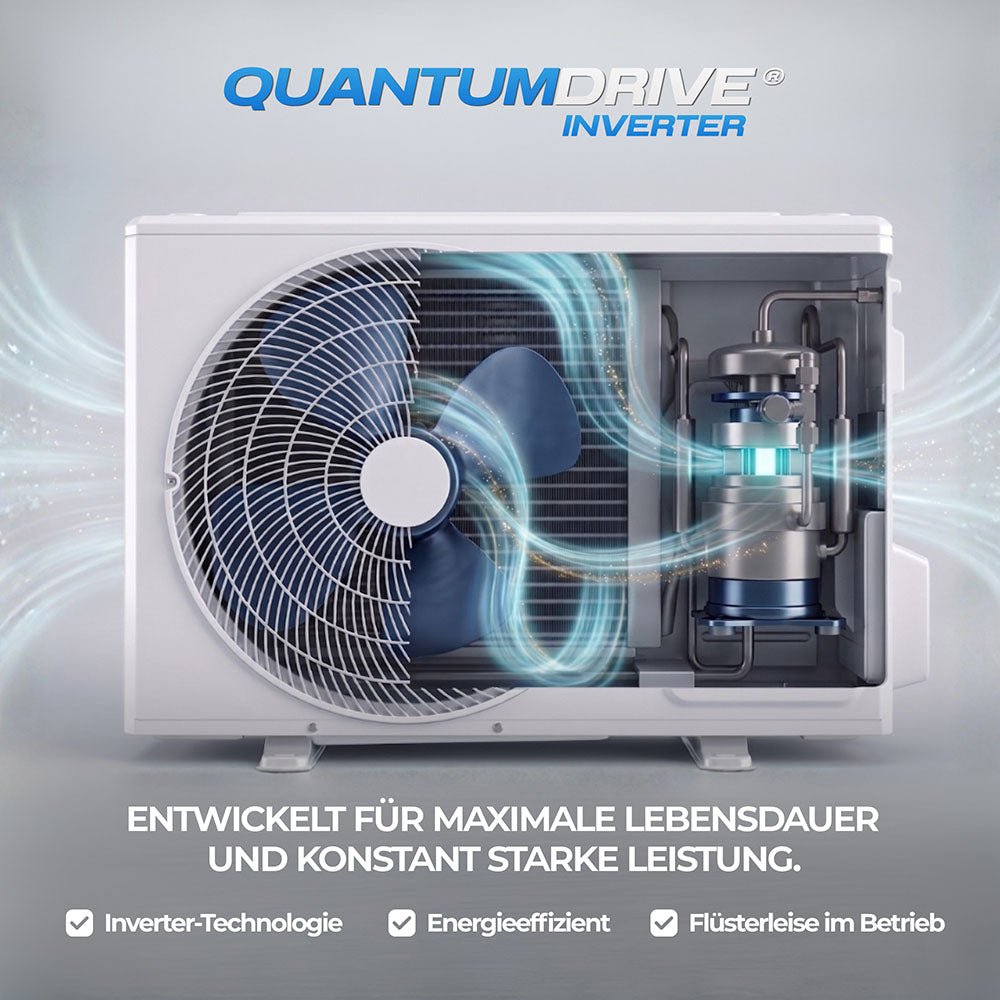 Kältebringer KBMD53-DUO Multisplit Klimaanlage 18.000 BTU 2 Innengeräte