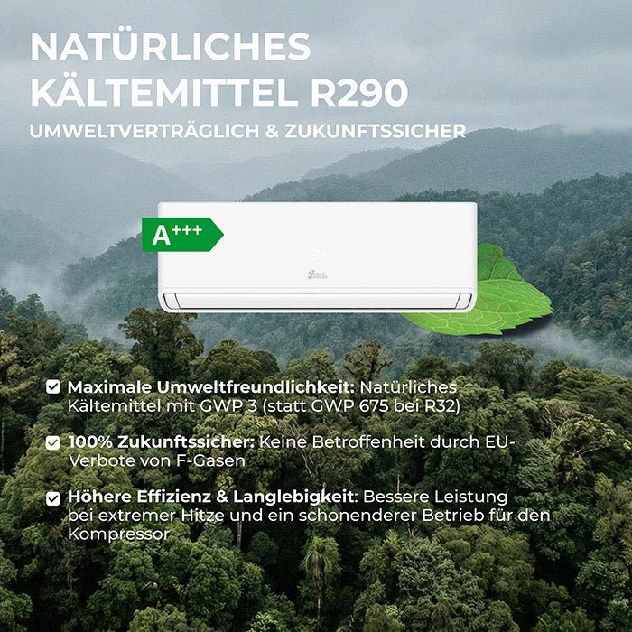 Kältebringer KBO18-R290 Split Klimaanlage 18.000 BTU Komplettset
